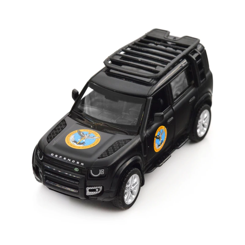 Автомодель серії «Шеврони Героїв» Land Rover Defender 110 «ГУР МО» TechnoDrive 250364M — TechnoDrive