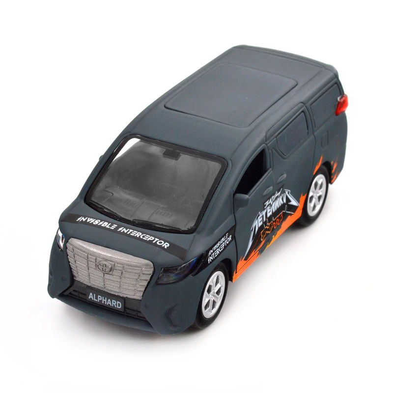 Автомодель серії "Шеврони Героїв" – TOYOTA ALPHARD – "ЗАГІН МЕТЕЛИКІВ" — TechnoDrive