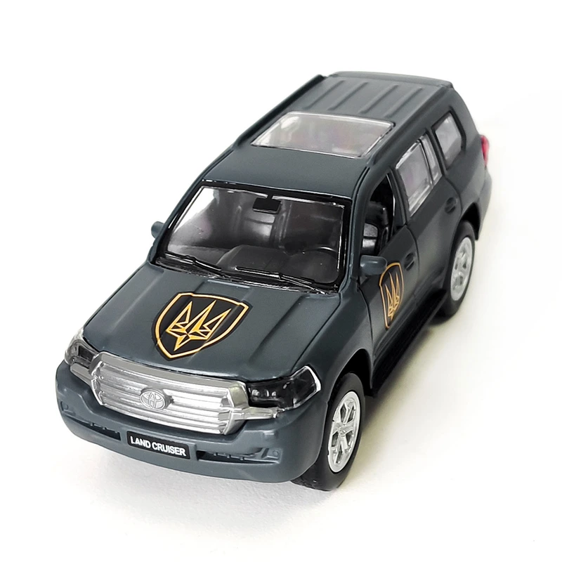 Автомодель серії «Шеврони Героїв» Toyota Land Сruiser «Рубіж» TechnoDrive KM6010 — TechnoDrive