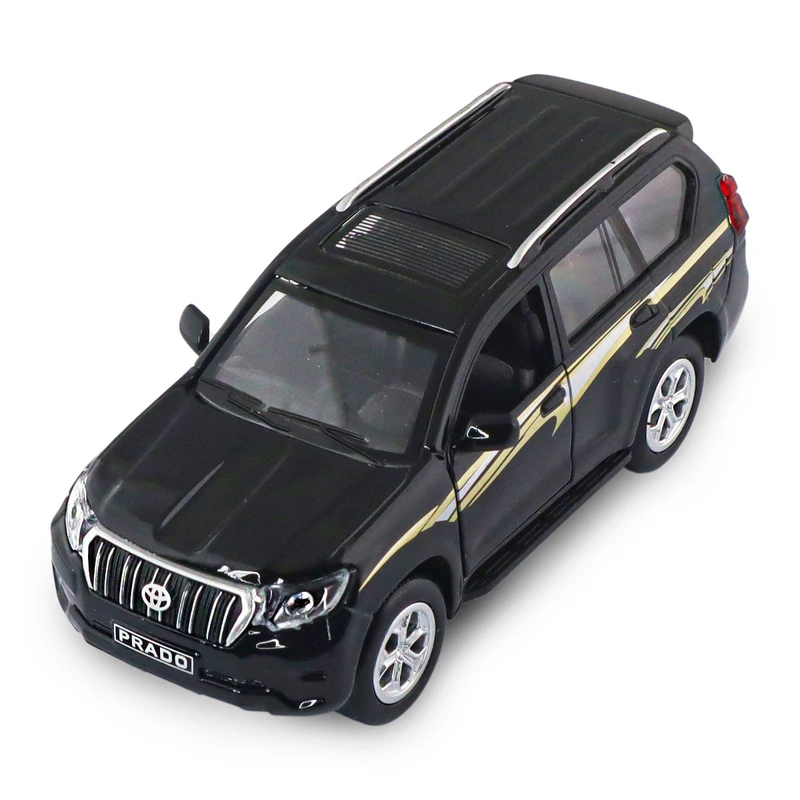 Інерційна автомодель "Toyota Prado" TechnoDrive KM6189D чорний — TechnoDrive