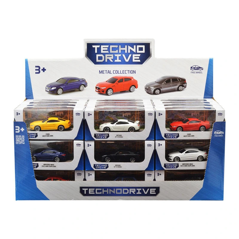 Автомоделі - МІНІ-МОДЕЛІ У ДИСПЛЕЇ (асорті, асорт. А, 1:64)