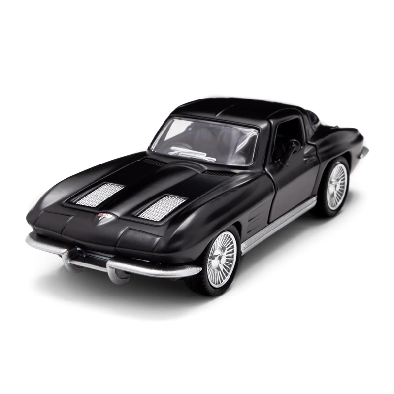 Автомодель - CHEVROLET CORVETTE SPLIT WINDOW 1963 (матовий чорний)