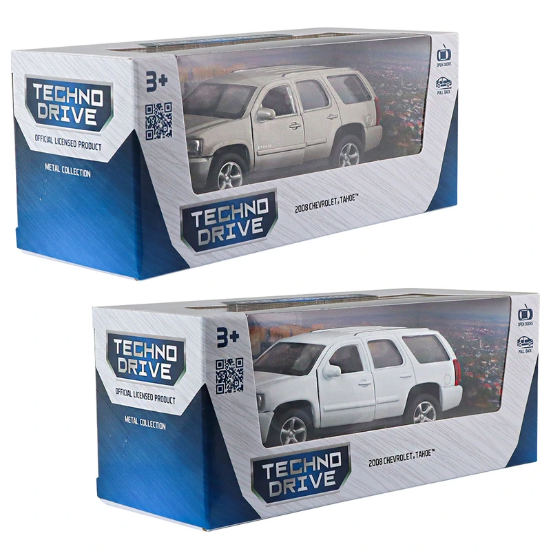 Автомодель - CHEVROLET TAHOE 2008 (білий, сірий)