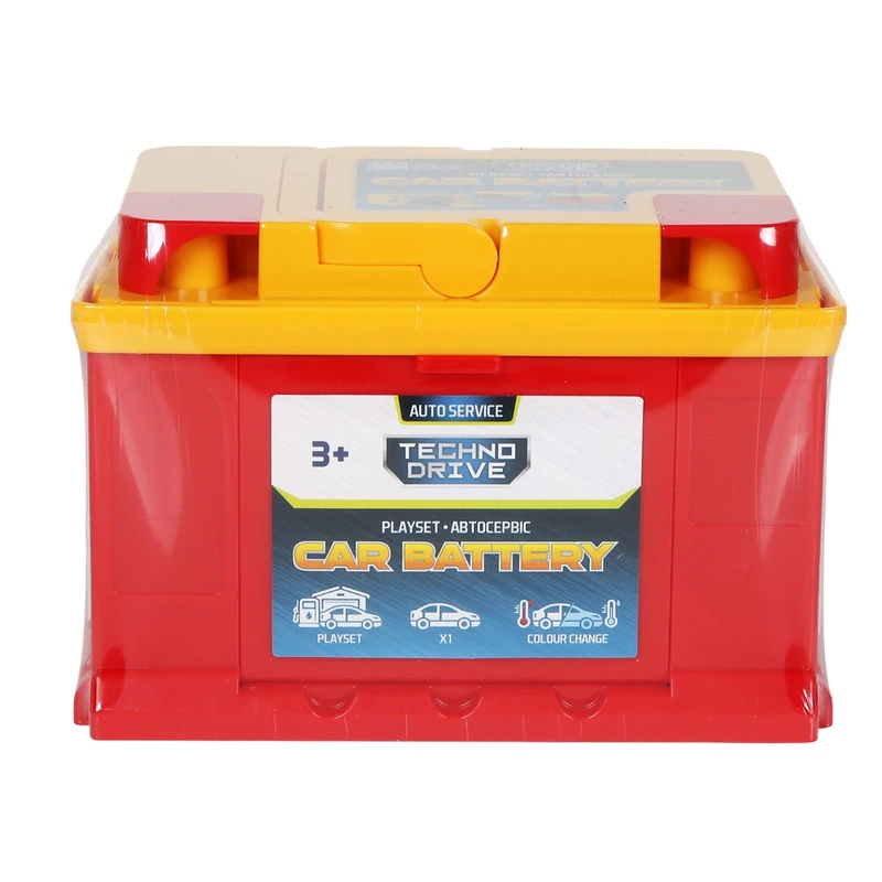 Ігровий набір CAR BATTERY - АВТОСЕРВІС З МІНІМОДЕЛЛЮ ЗМІНИ КОЛІР (в асорт.)