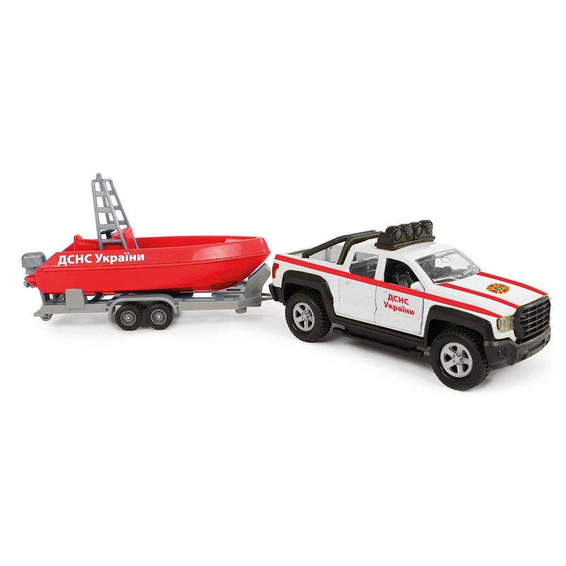 Ігровий набір - СЛУЖБА ПОРЯТУНКУ НА ВОДІ (світло, звук) — TechnoDrive