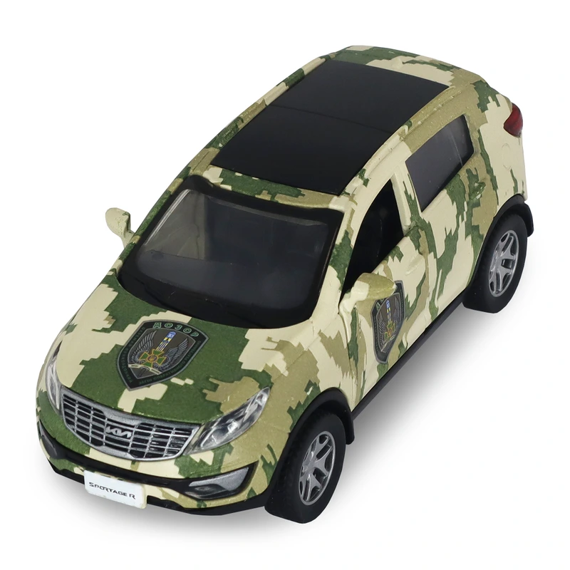 Автомодель серії "Шеврони Героїв" - KIA SPORTAGE R - "ДОЗОР"