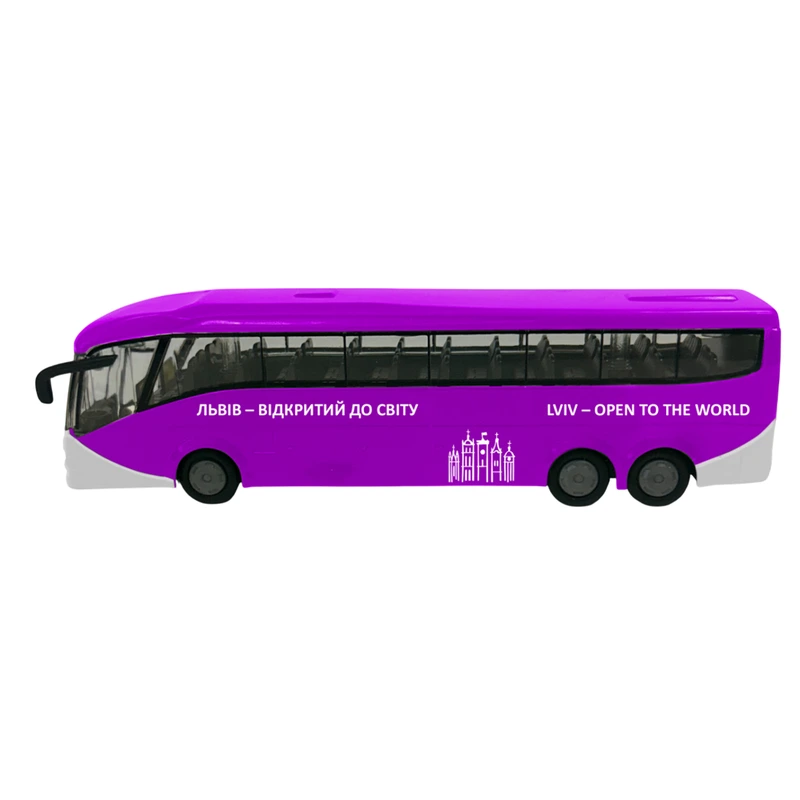 Модель - АВТОБУС ЛЬВІВ (світло, звук)