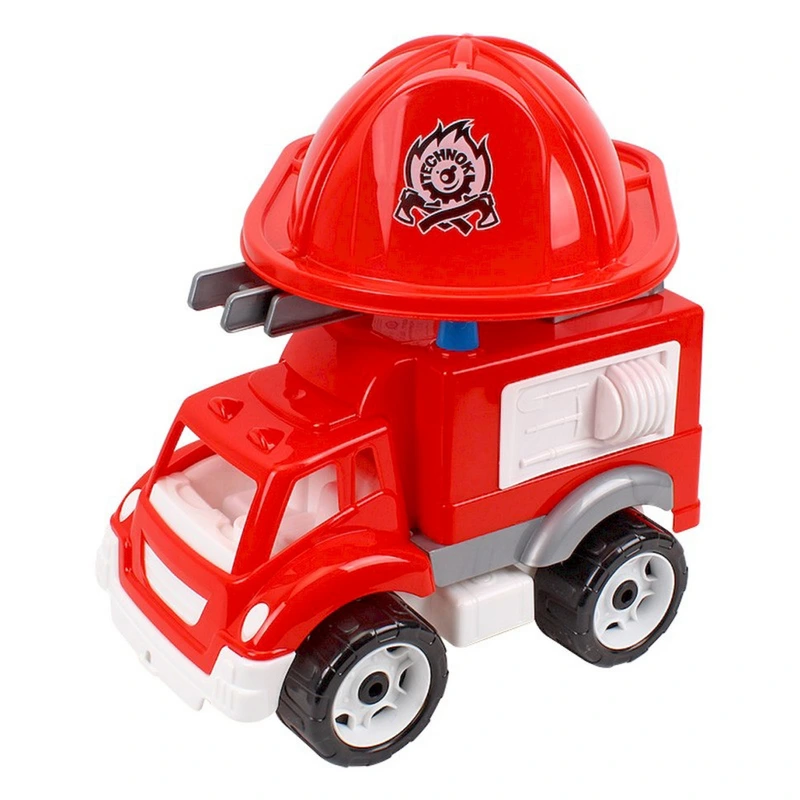 Дитячий ігровий набір "Малюк-пожежник" 3978TXK з каскою — Технок