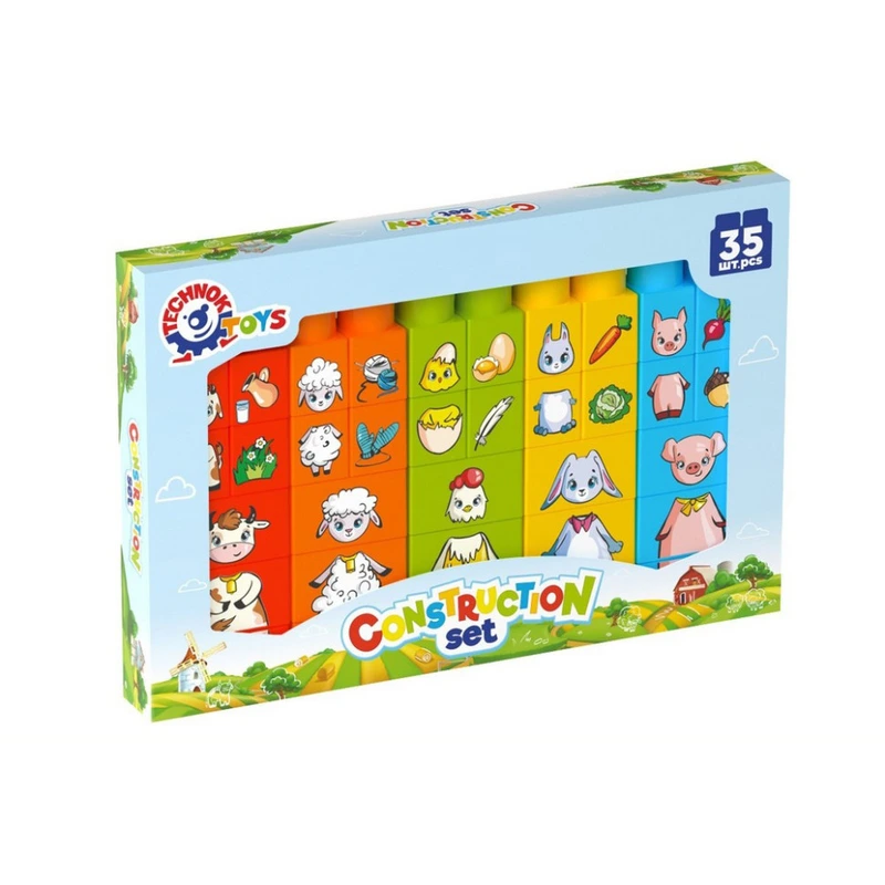 Дитячий Конструктор "Тварини" 6849TXK 35 елементів