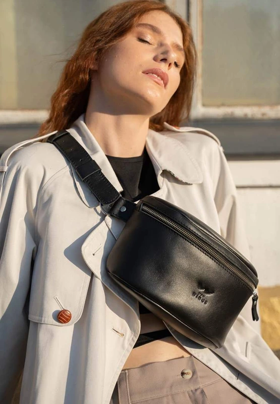 Поясна сумка Explorer S чорна краст