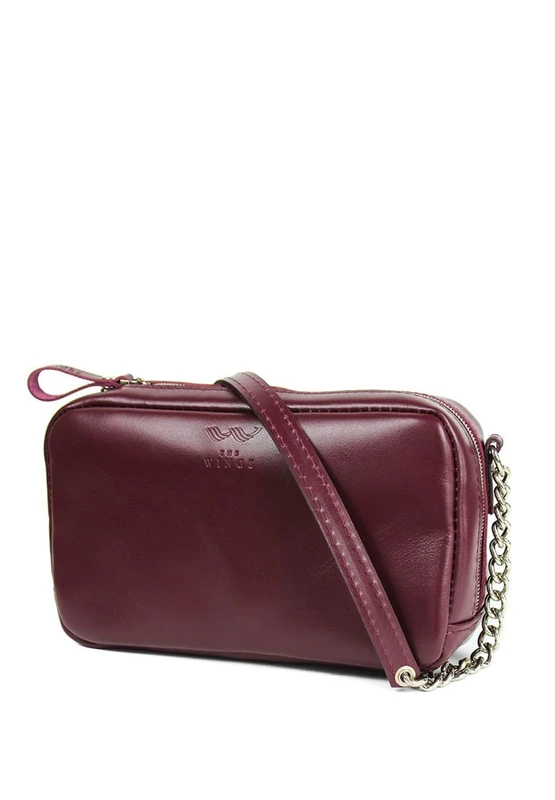 Шкіряна сумка Faith бордова (TW-Faith-mars) — The Wings