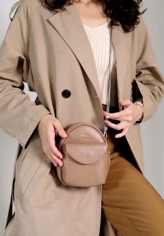 Міні-сумка Kroha карамель краст — The Wings