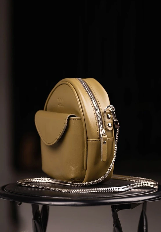 Міні-сумка Kroha оливкова