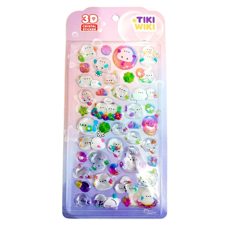 Набір 3D-наліпок TIKI WIKI серії "Crystal" – ТІКІ КАЗКА