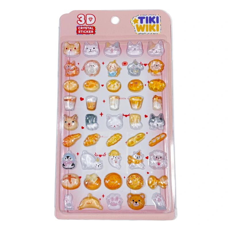 Набір 3D-наліпок TIKI WIKI серії "Crystal" – ТІКІ ЗАТИШОК