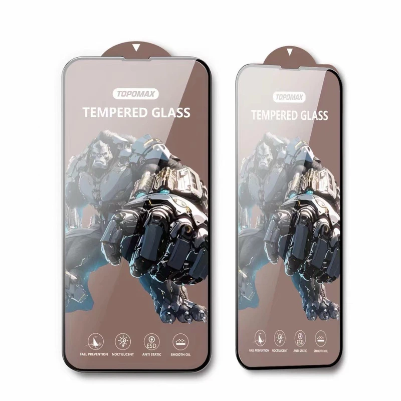 Захисне скло Анти-шпигун Topomax Tempered Glass для iPhone XS Max/11 Pro Max- чорний