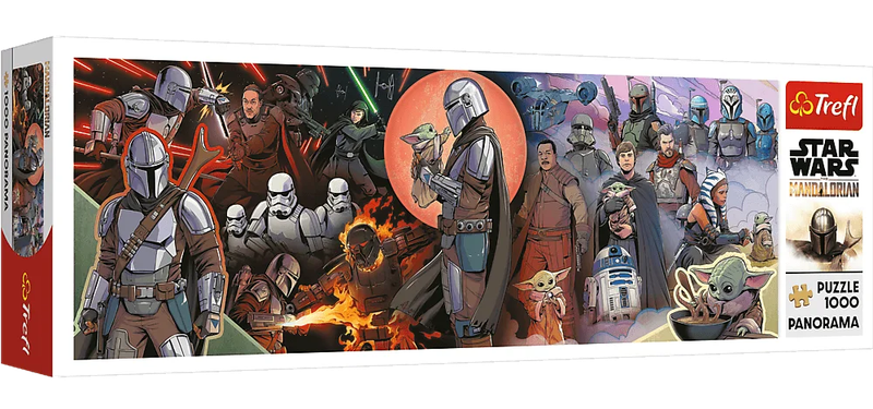 Панорамний пазл Пригоди Мандалорця (1000)