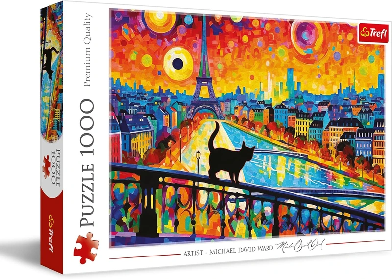 Пазл Кішка в Парижі (1000) — Trefl