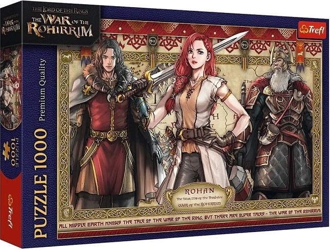 Пазл Володар перснів: Війна Рогірімів (1000) — Trefl