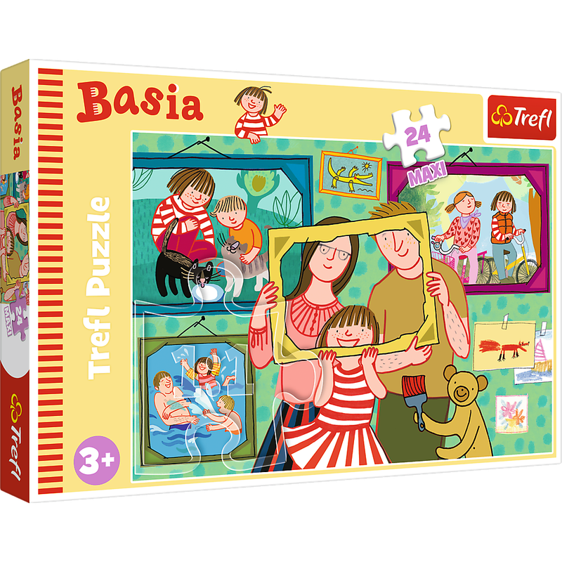Пазли - (24 елм. MАХІ) - "День Базі" / Сім'я Базі