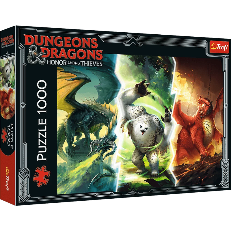 Пазл Легендарні монстри з Фаеруна Dungeons & Dragons (1000)