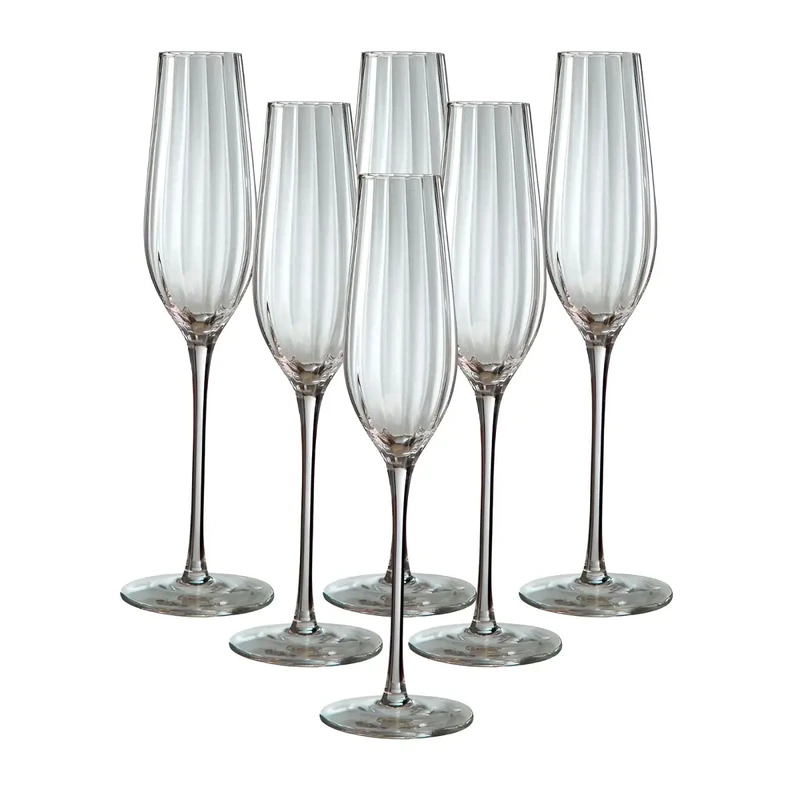 Келихи для шампанського набір із 6 шт 350 мл HP95 — TS Kitchen