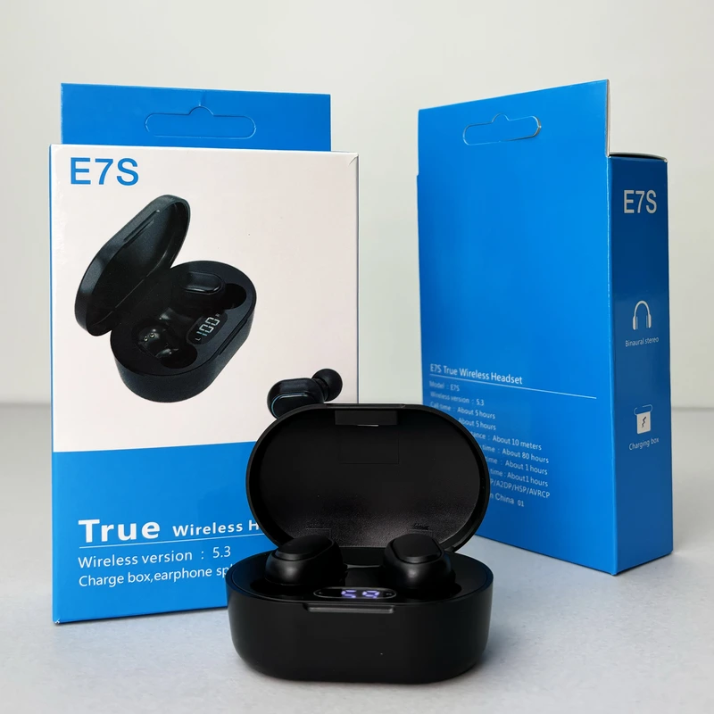 Бездротові навушники Air Dot E7s (Чорний)