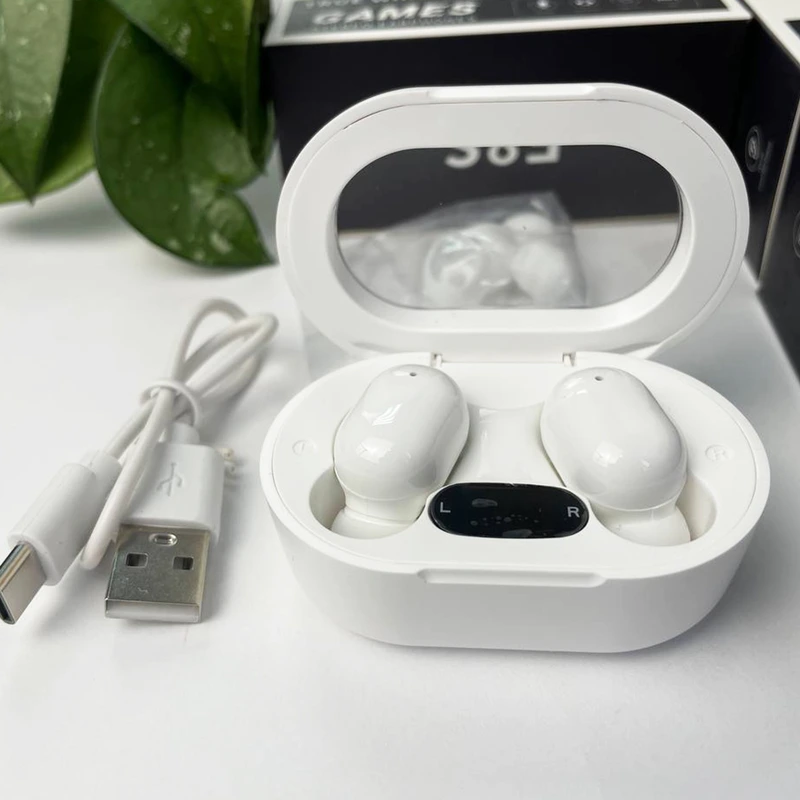 Бездротові навушники Air Dot E8s (Білий) — Smart TWS