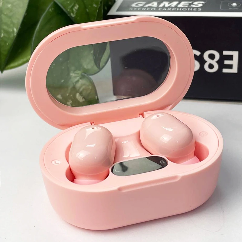 Бездротові навушники Air Dot E8s (Рожевий) — Smart TWS