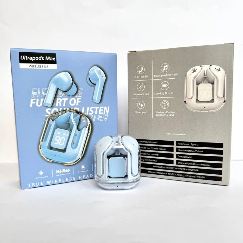 Бездротові навушники Ultra Pods Pro (Блакитний)