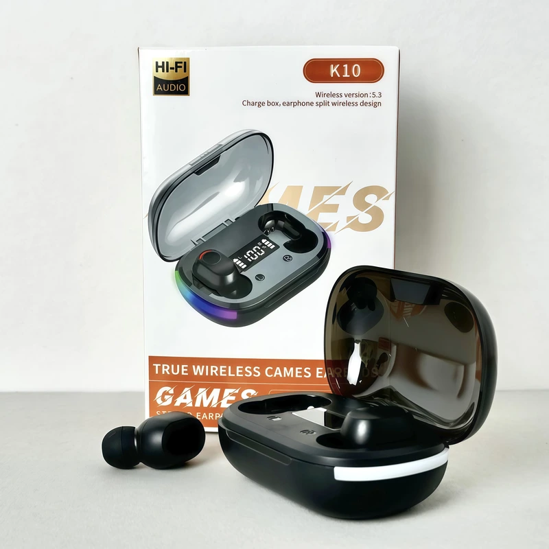 Бездротові навушники Earbuds К10 (Чорний) — Smart TWS