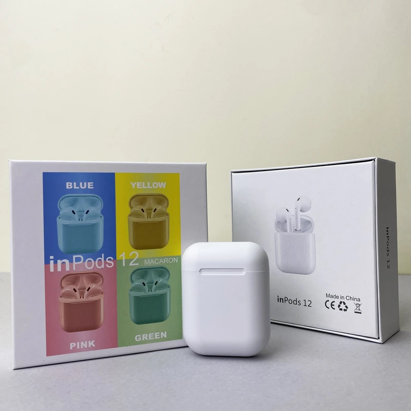 Бездротові навушники i12 Pods (Білий) — Smart TWS