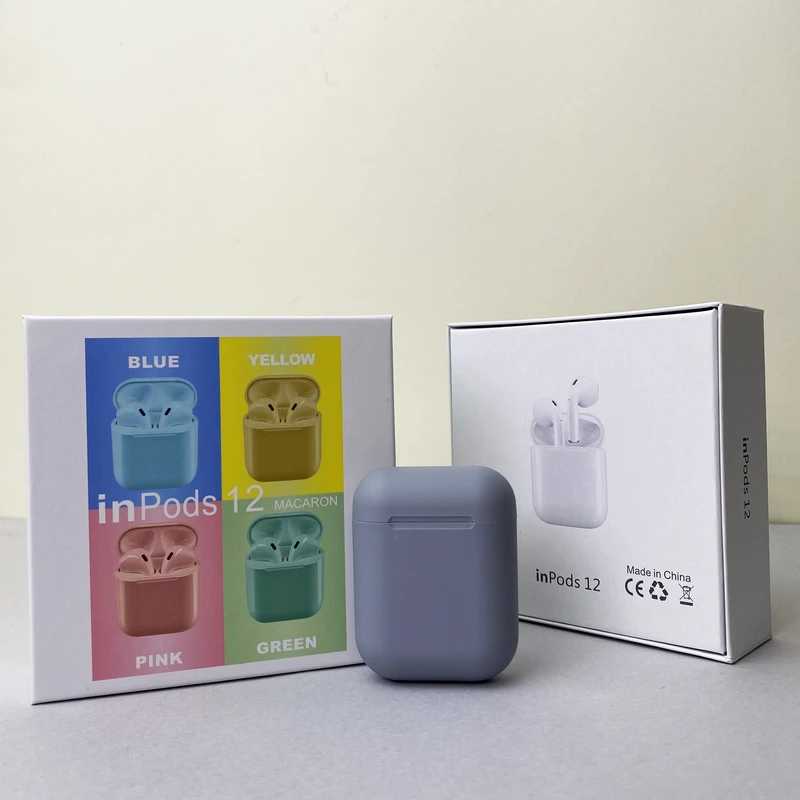 Бездротові навушники i12 Pods (Сірий)