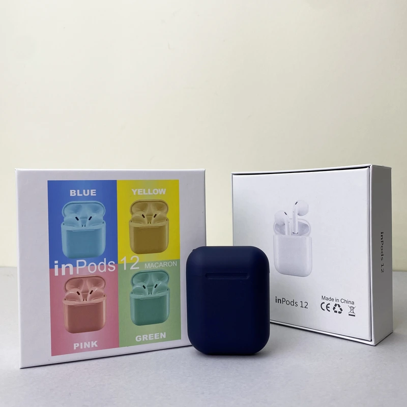 Бездротові навушники i12 Pods (Синій)