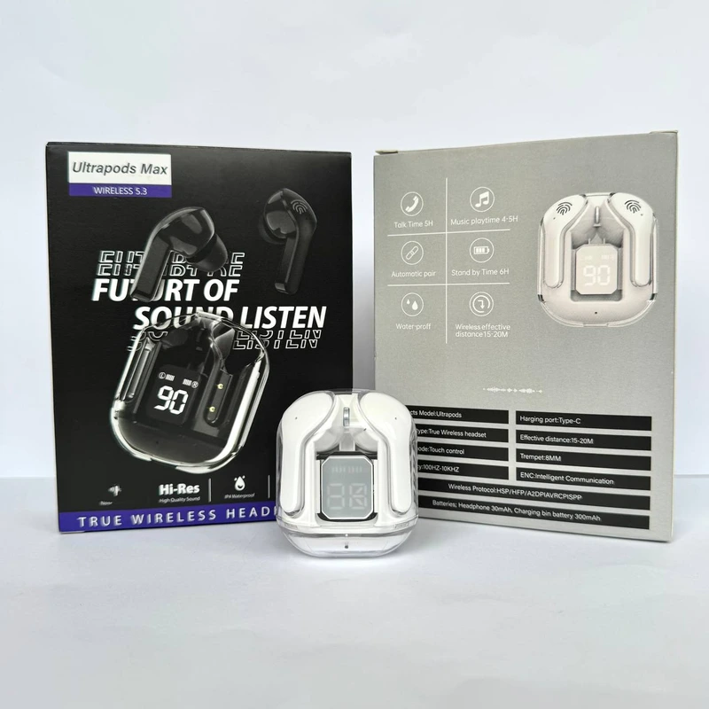 Бездротові навушники Ultra Pods Pro (Білий) — Smart TWS