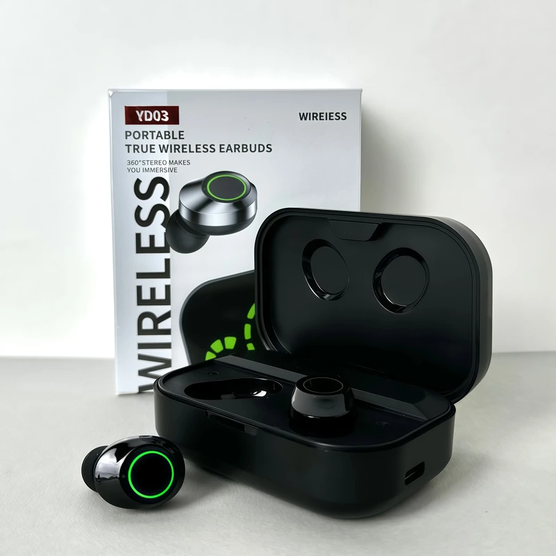 Бездротові навушники YD03 series, EarBuds, Smart Case (Чорний) — Smart TWS