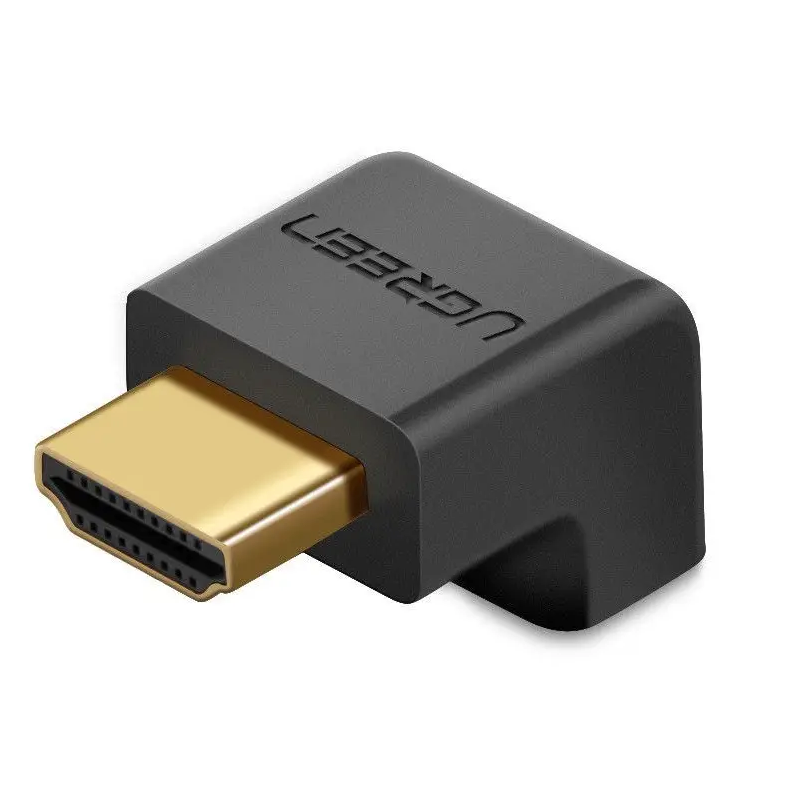 Адаптер UGREEN HDMI 4K Adapter Male to Female Down-angled — UGREEN