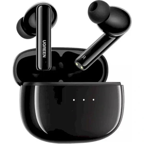 Бездротові навушники UGREEN WS106 HiTune T3 Active Noise-Cancelling Wireless Earbuds, IPX5, Black (UGR-90401)