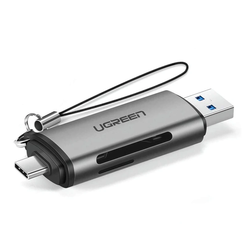 Кардрідер UGREEN CM185 USB-C/USB-A Card Reader (UGR-50706) — UGREEN