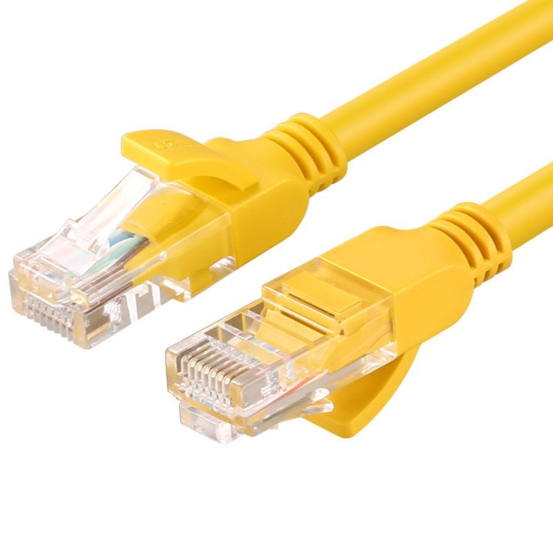 Мережевий кабель UGREEN Cat 5e U/UTP Lan Cable 5m (Yellow) — UGREEN