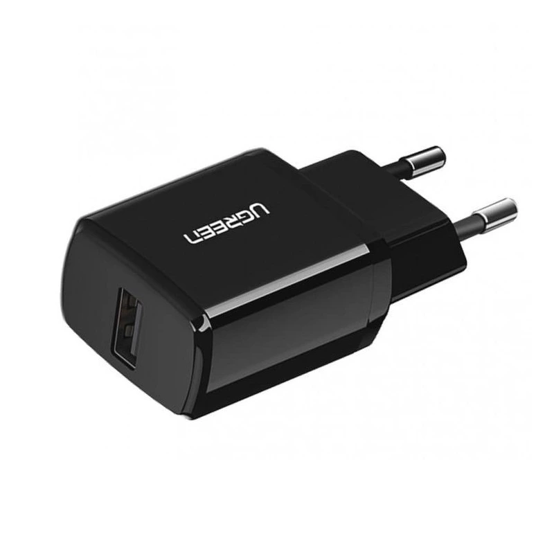 Мережевий зарядний пристрій UGREEN ED011 USB Wall Charger (Black(UGR-50459) — UGREEN