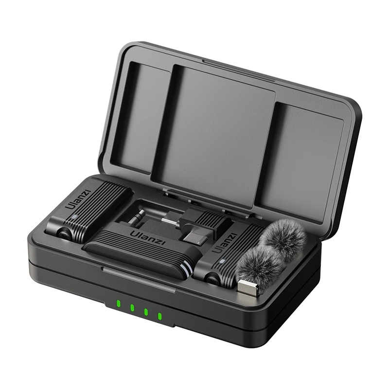 Бездротова мікрофонна система Ulanzi A100 dual-mic (3.5mm/Type-C)  (A014A) — Ulanzi Vijim