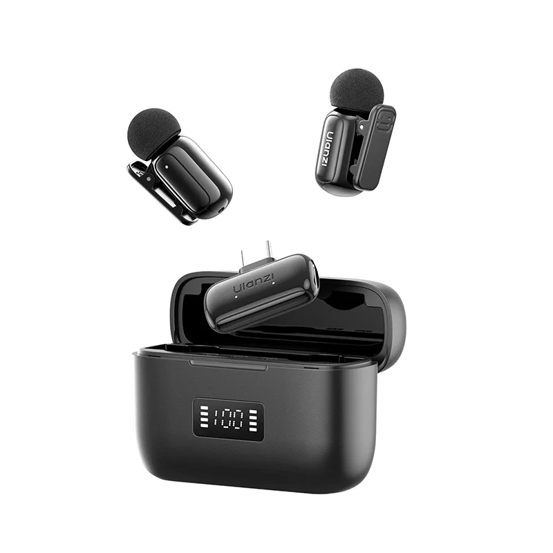 Бездротова мікрофонна система Ulanzi A200 Mini Mic dual-mic (Type-C) Black — Ulanzi Vijim