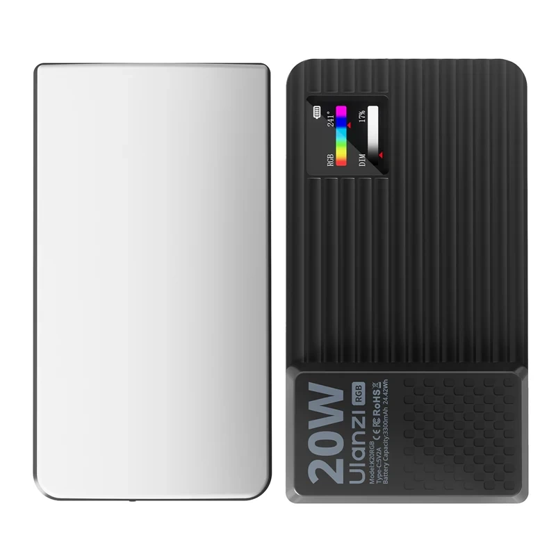 Накамерне світло Ulanzi K20 RGB 20W  Panel light — Ulanzi Vijim