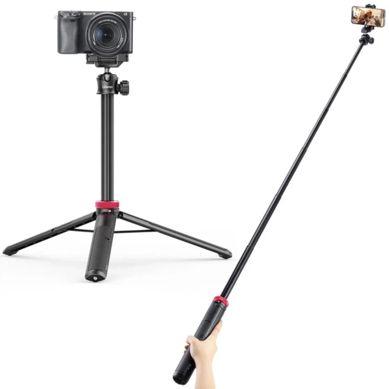 Селфі-трипод ULANZI Ulanzi MT-44 Extendable Selfie Stick Tripod(Black)