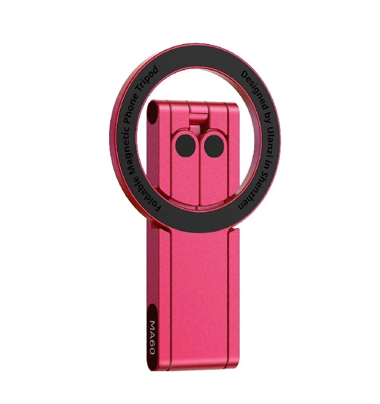 Тримач телефона Ulanzi MA60 Foldable Magnetic Phone Tripod (Red) — Ulanzi Vijim