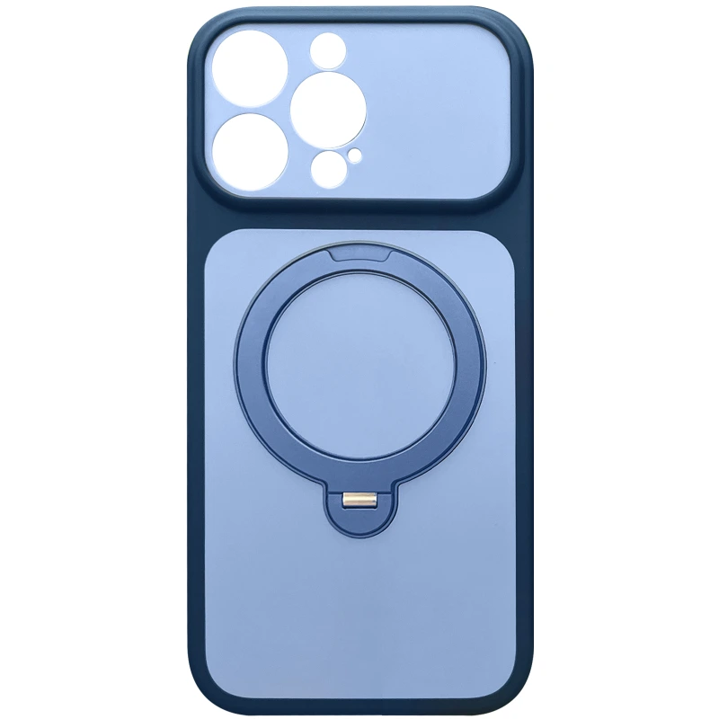 Чохол Ummi Full Camera with MagSafe HQ Ring для Apple iPhone 14 Pro Max (6.7") Navy Blue