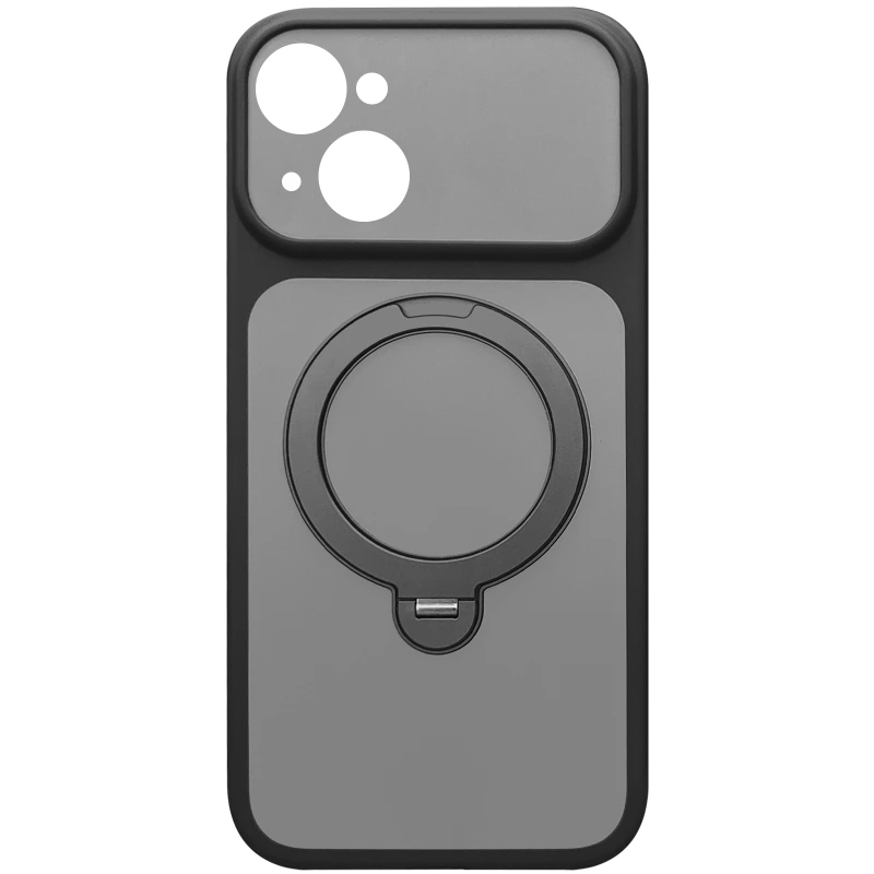 Чохол Ummi Full Camera with MagSafe HQ Ring для Apple iPhone 15 (6.1") Grey