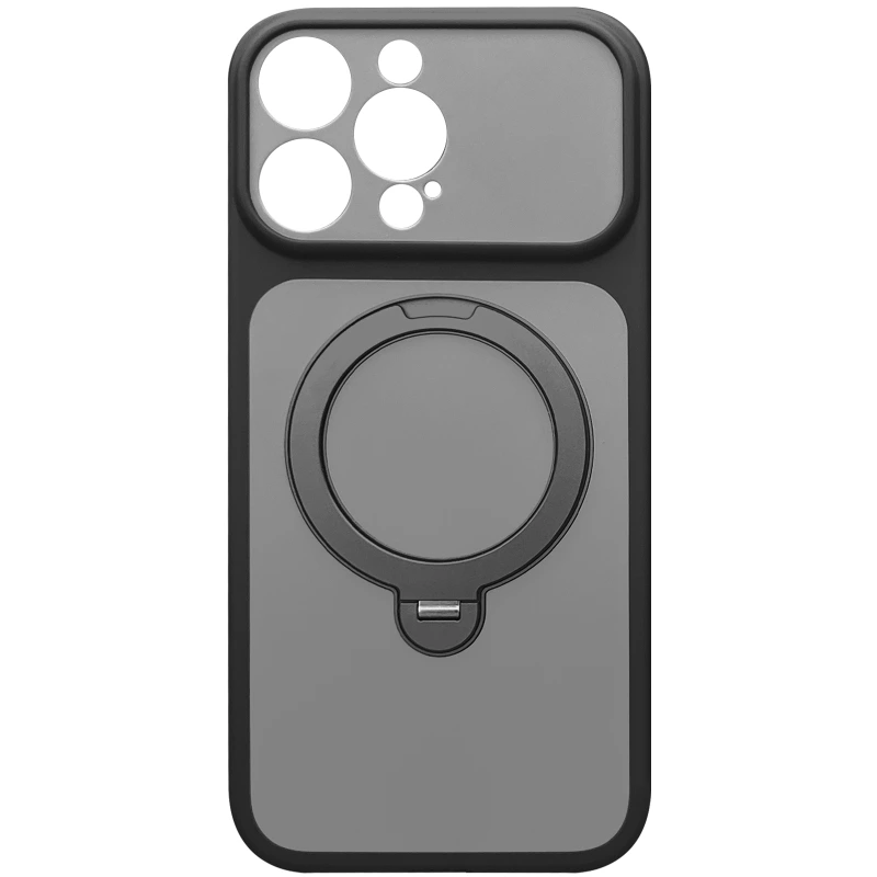Чохол Ummi Full Camera with Magnetic Fit HQ Ring для Apple iPhone 16 Pro Max (6.9") Black — Ummi