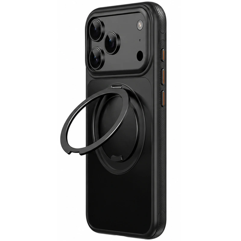 Чохол Ummi Stylish with MagSafe Ring для Apple iPhone 17 (6.3") Black